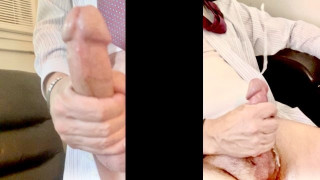 POV Cumshot: Big Cowboy Cock Delivers a Thick, Messy Load of Ropes – Only from Scott Cummings